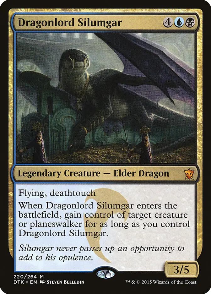Card image of Dragonlord Silumgar