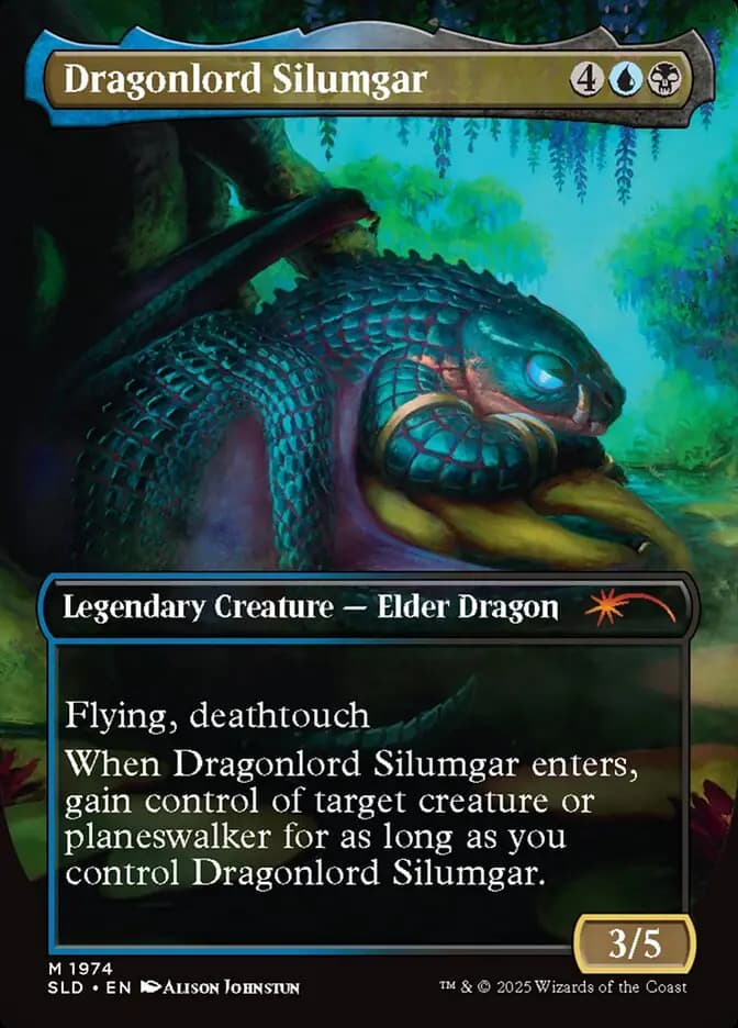 Card image of Dragonlord Silumgar / Dragonlord Silumgar