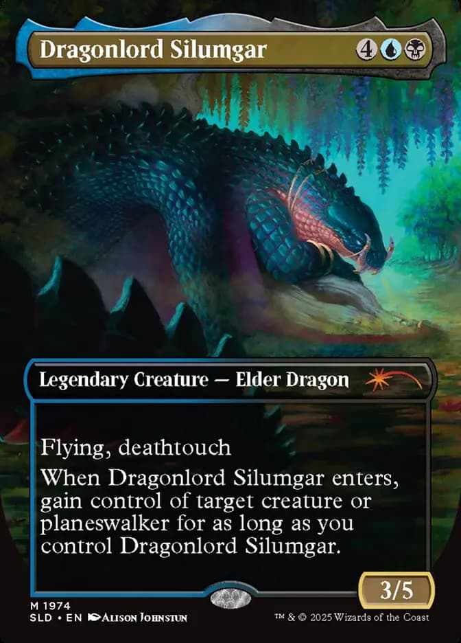 Card image of Dragonlord Silumgar / Dragonlord Silumgar