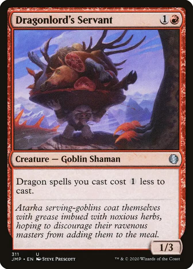Card image of Dragonlord's Servant