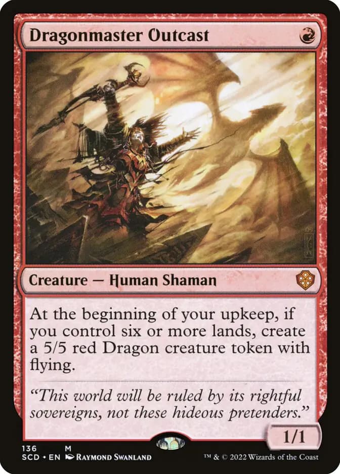 Card image of Dragonmaster Outcast