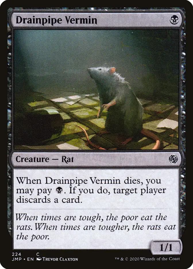 Card image of Drainpipe Vermin