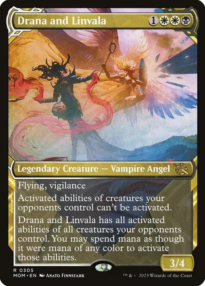 Card image of Drana and Linvala