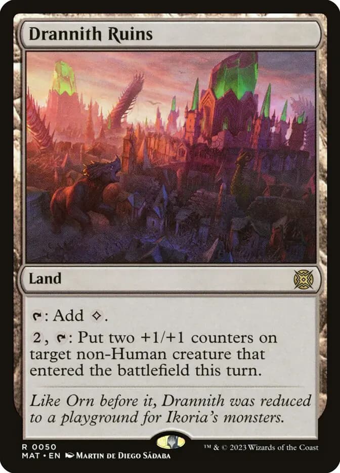 Card image of Drannith Ruins