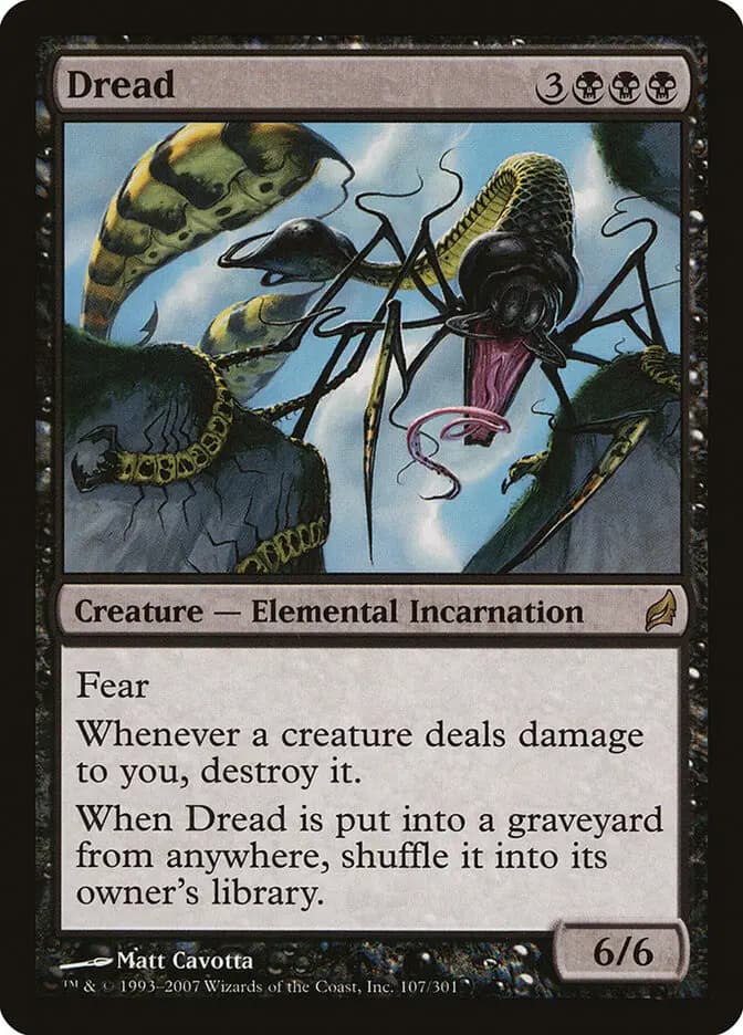 Card image of Dread
