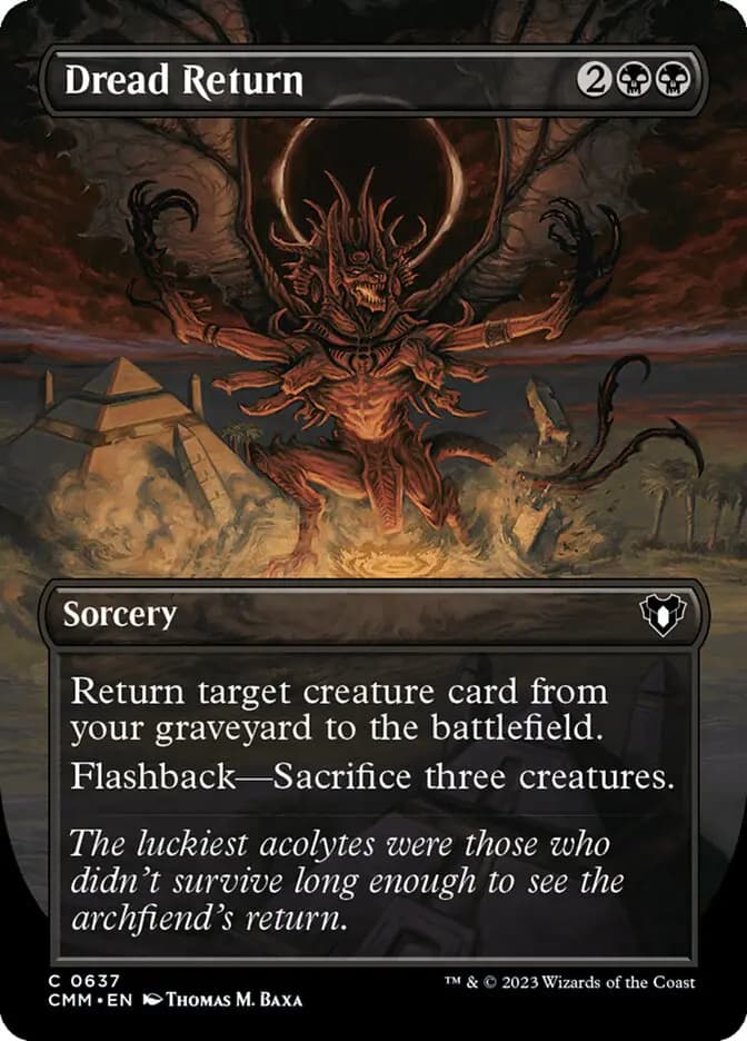 Card image of Dread Return
