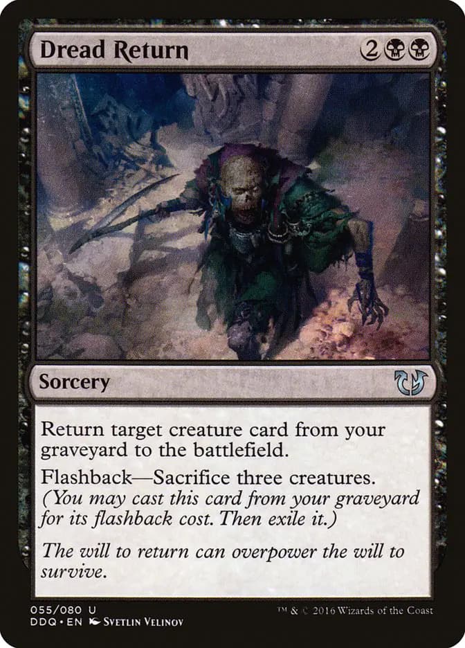 Card image of Dread Return