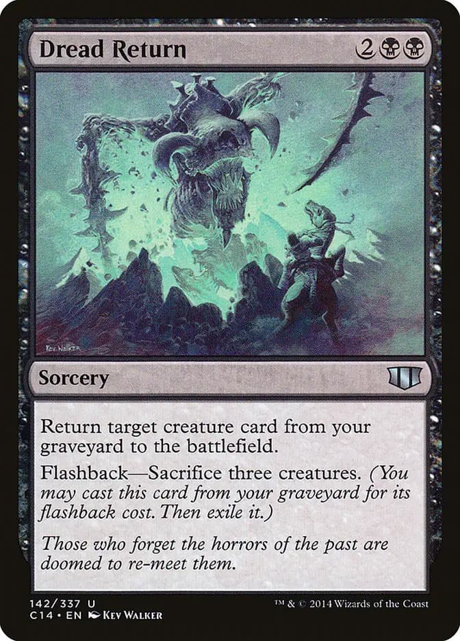 Card image of Dread Return