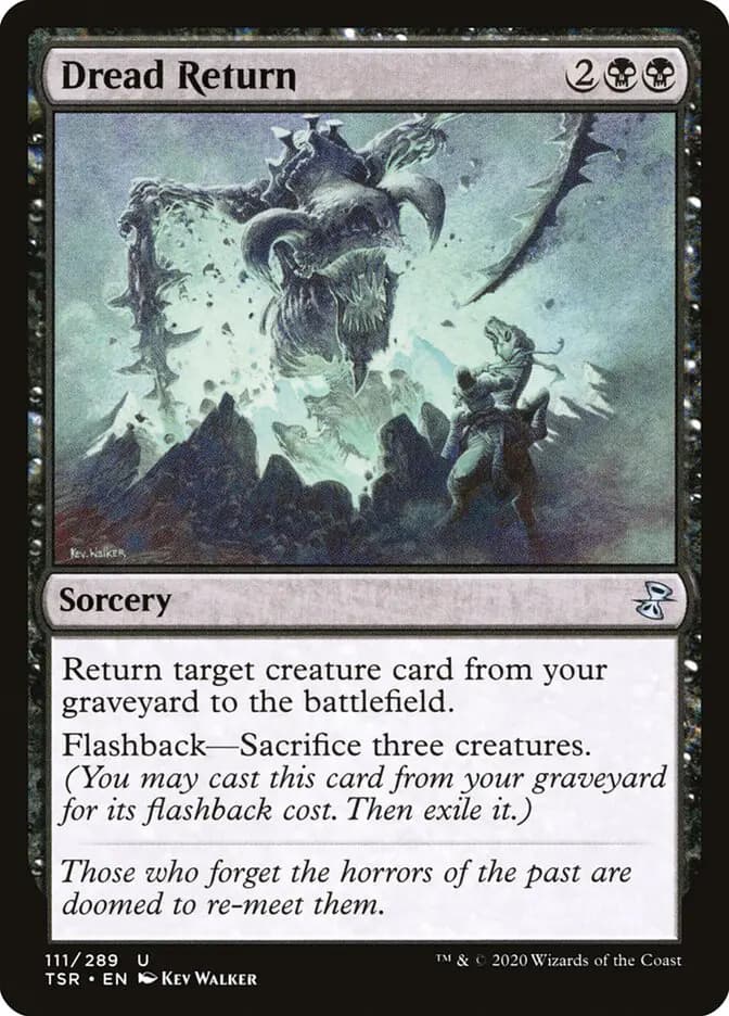 Card image of Dread Return