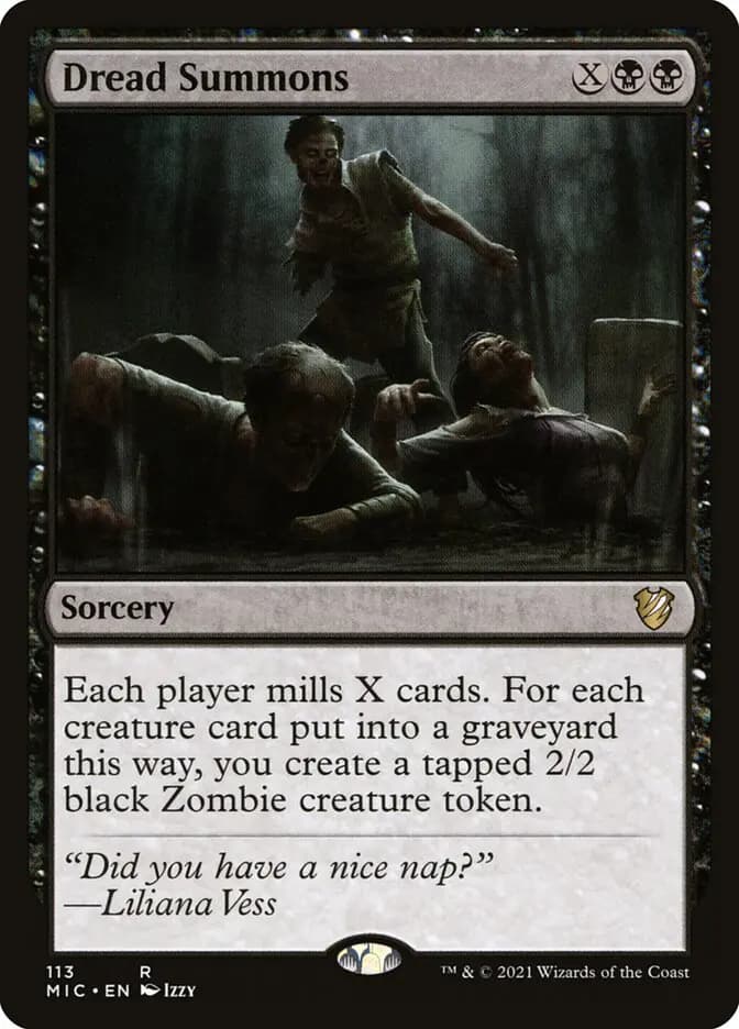 Card image of Dread Summons