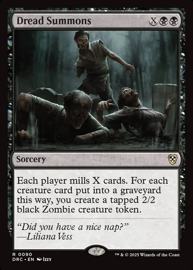 Card image of Dread Summons