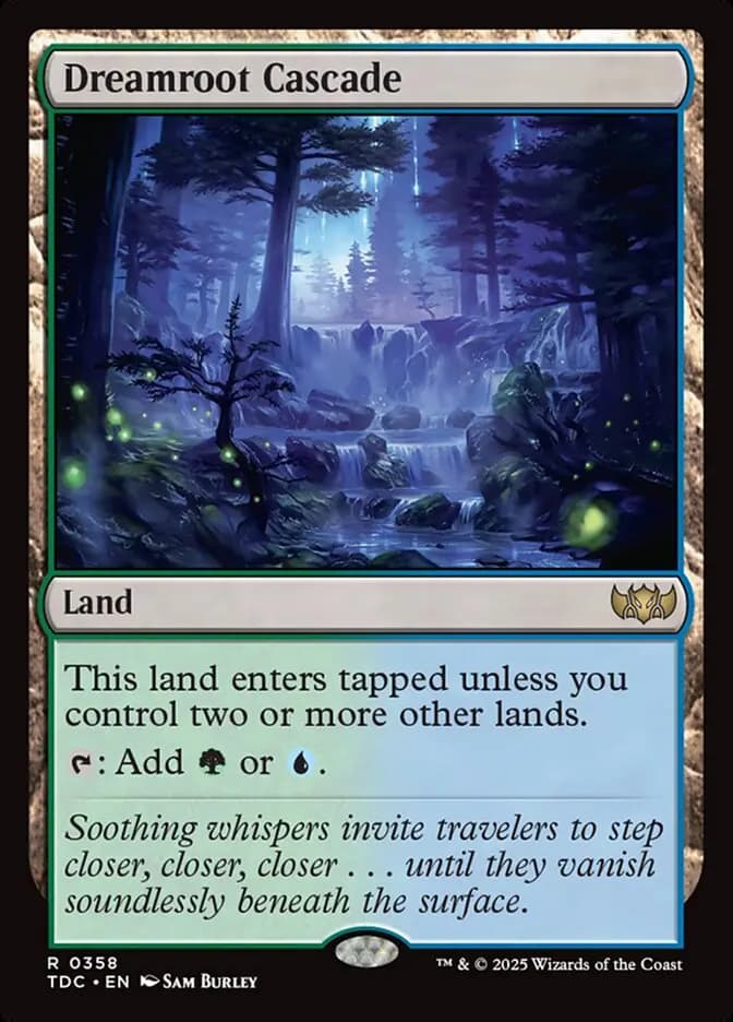 Card image of Dreamroot Cascade
