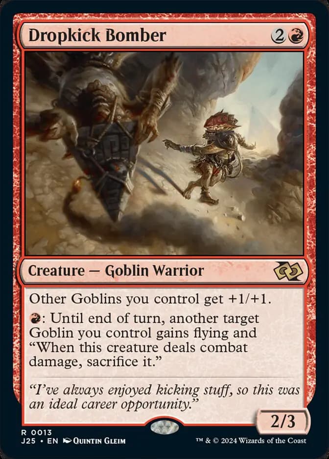 Card image of Dropkick Bomber