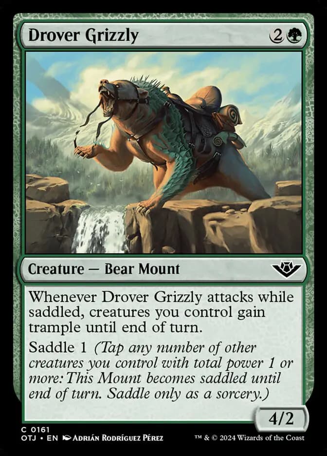 Card image of Drover Grizzly