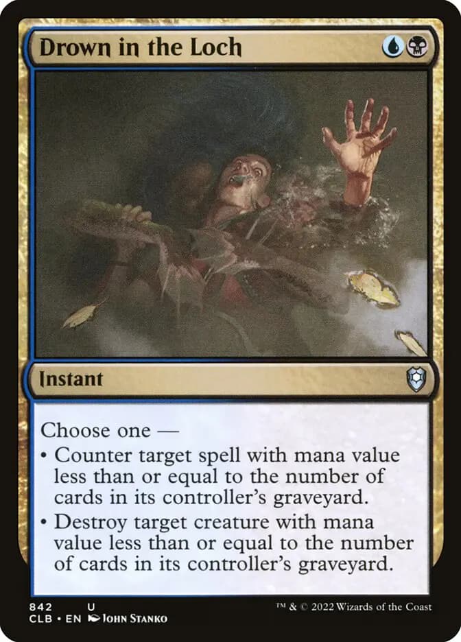 Card image of Drown in the Loch