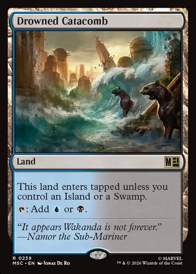Card image of Drowned Catacomb