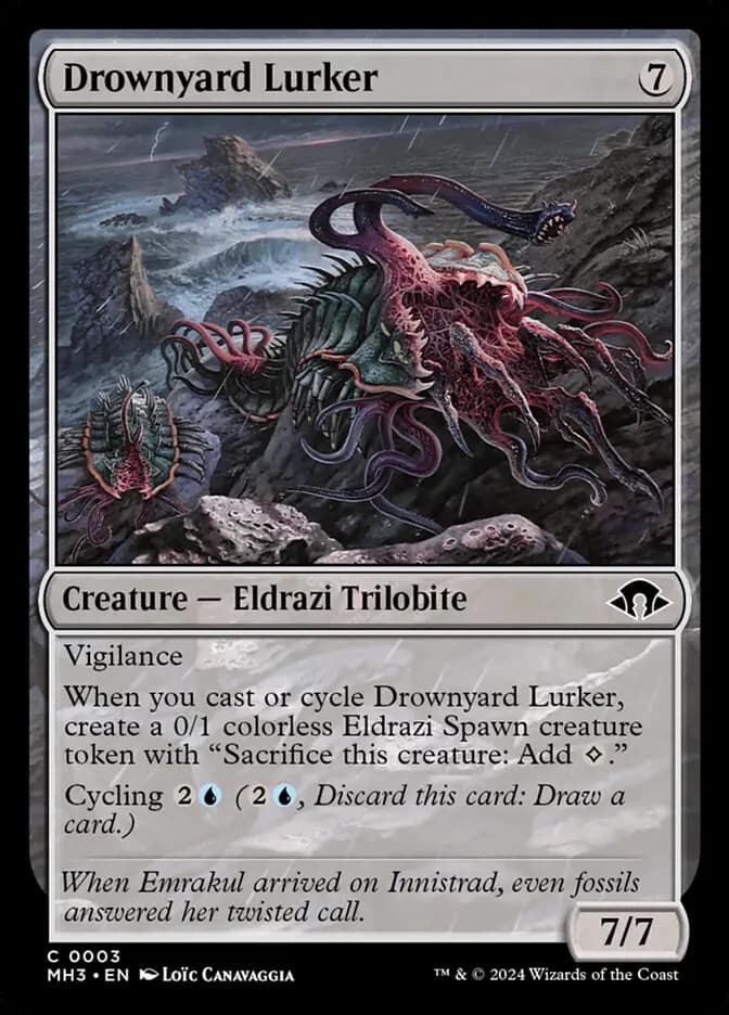 Card image of Drownyard Lurker