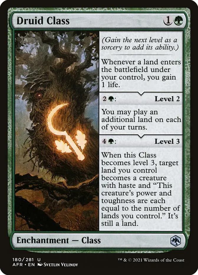 Card image of Druid Class