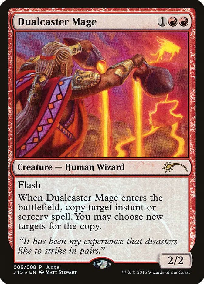 Card image of Dualcaster Mage