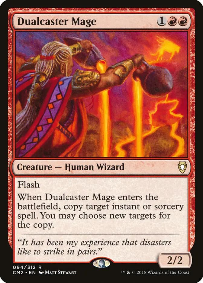 Card image of Dualcaster Mage