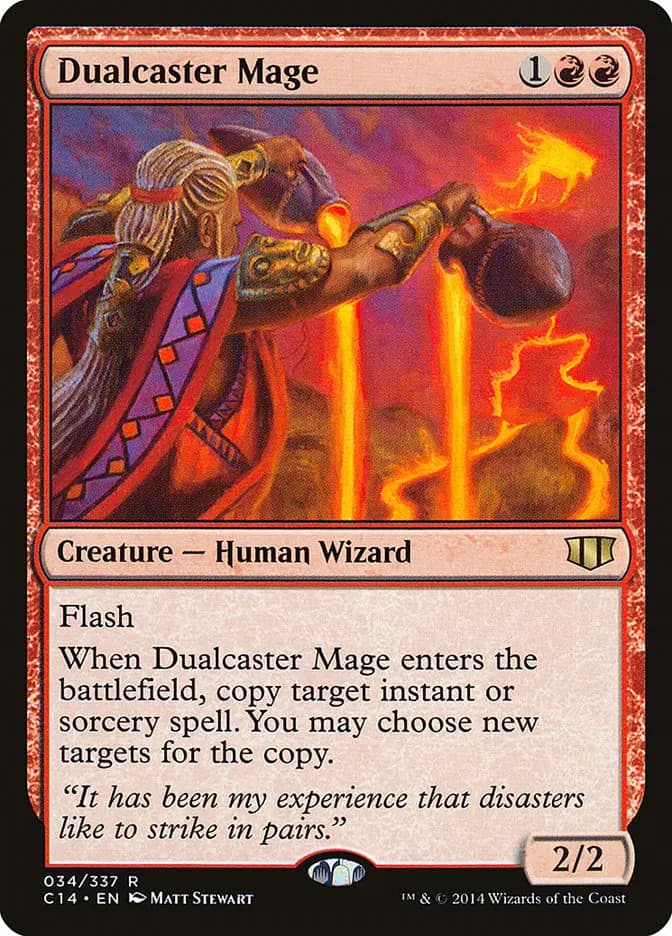 Card image of Dualcaster Mage