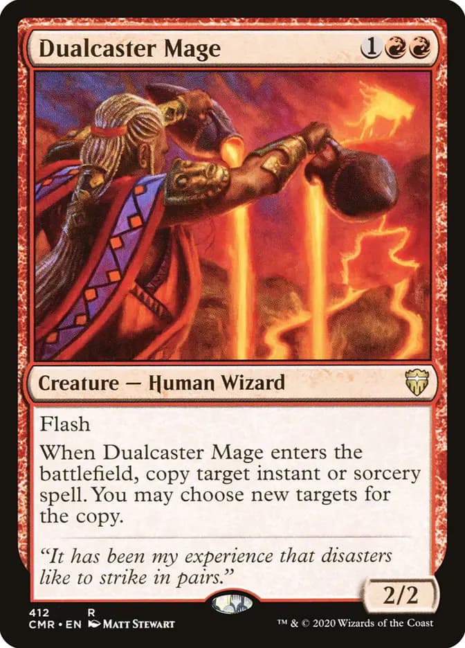 Card image of Dualcaster Mage