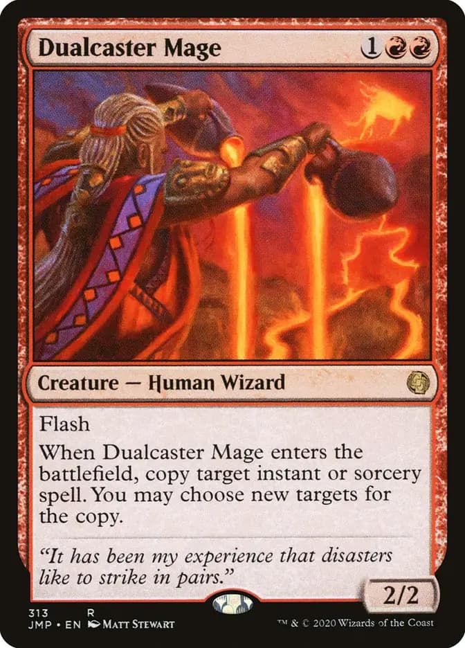 Card image of Dualcaster Mage
