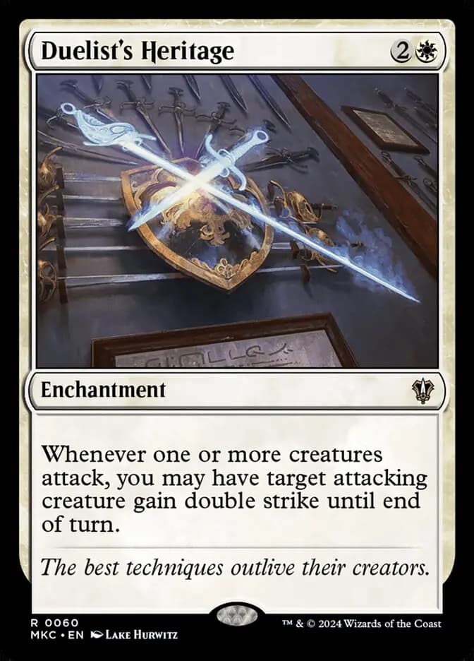 Card image of Duelist's Heritage