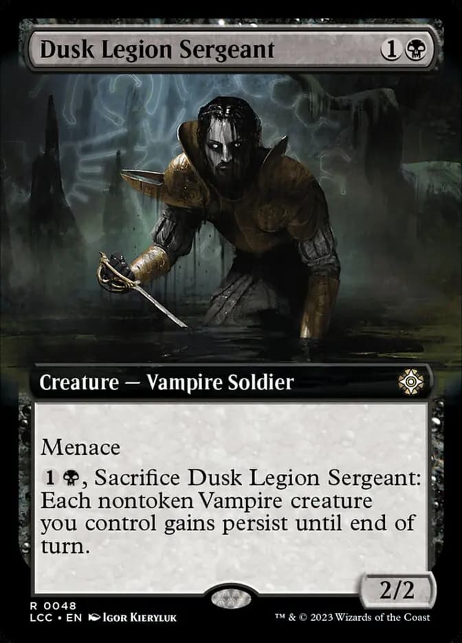 Card image of Dusk Legion Sergeant