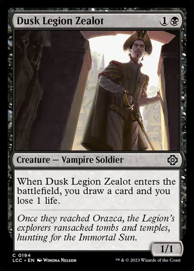 Card image of Dusk Legion Zealot
