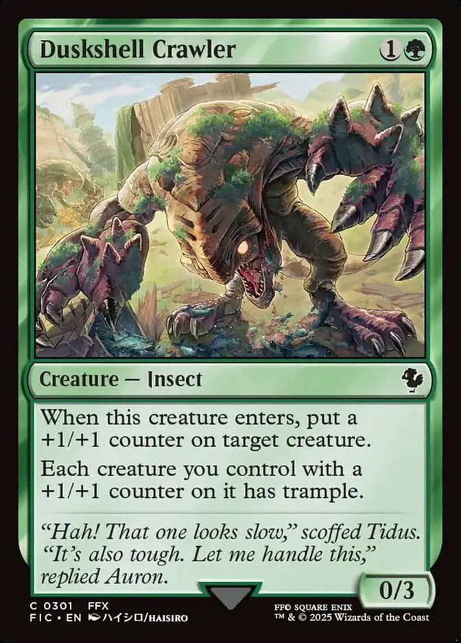 Card image of Duskshell Crawler