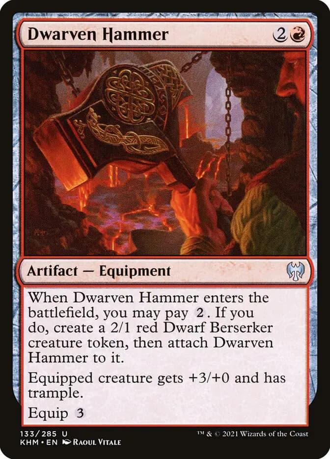 Card image of Dwarven Hammer