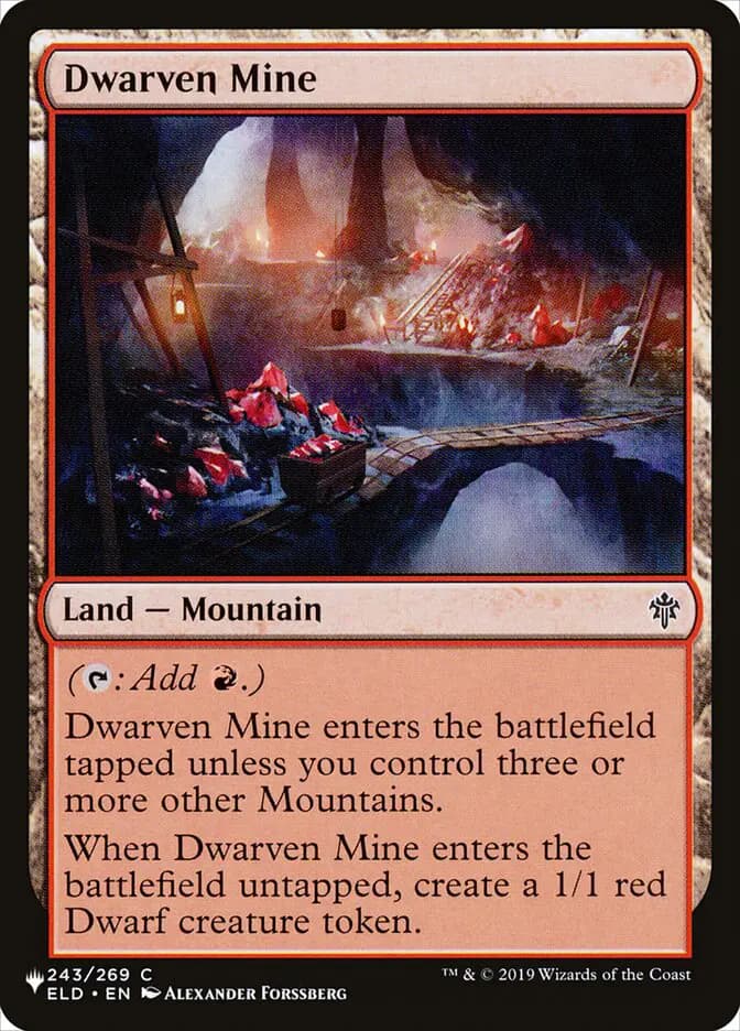Card image of Dwarven Mine