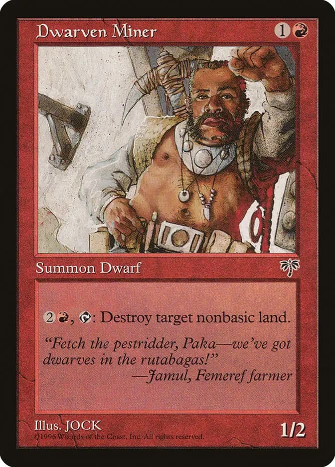 Card image of Dwarven Miner