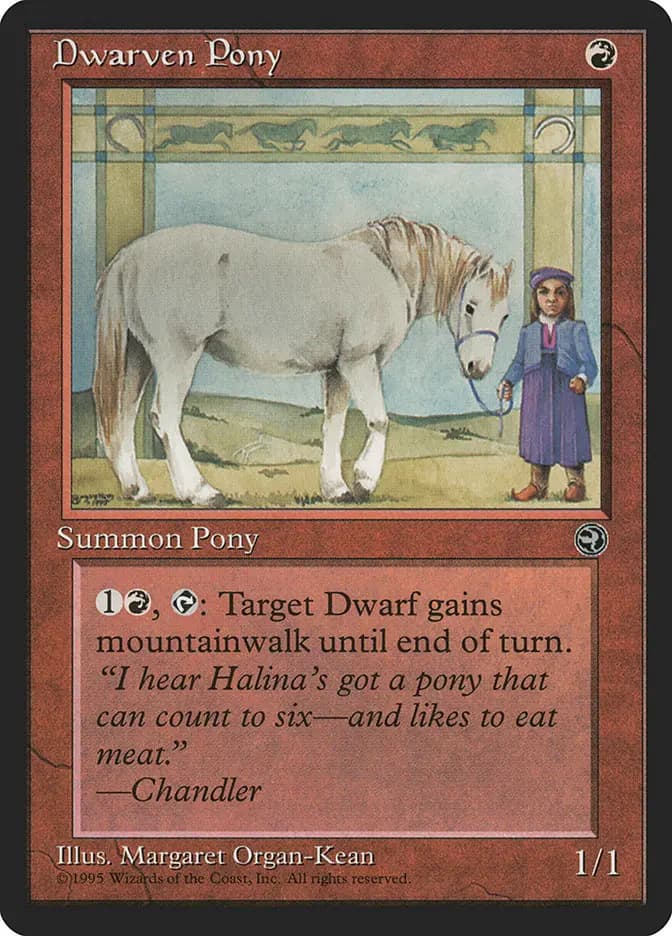 Card image of Dwarven Pony
