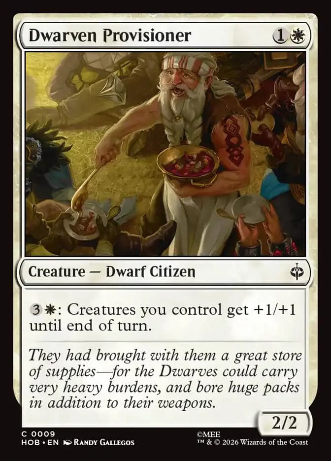 Card image of Dwarven Provisioner