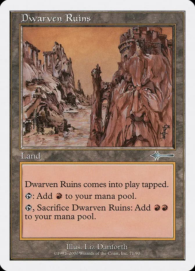 Card image of Dwarven Ruins