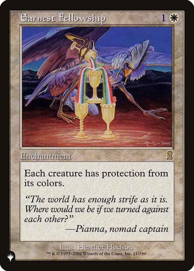 Card image of Earnest Fellowship