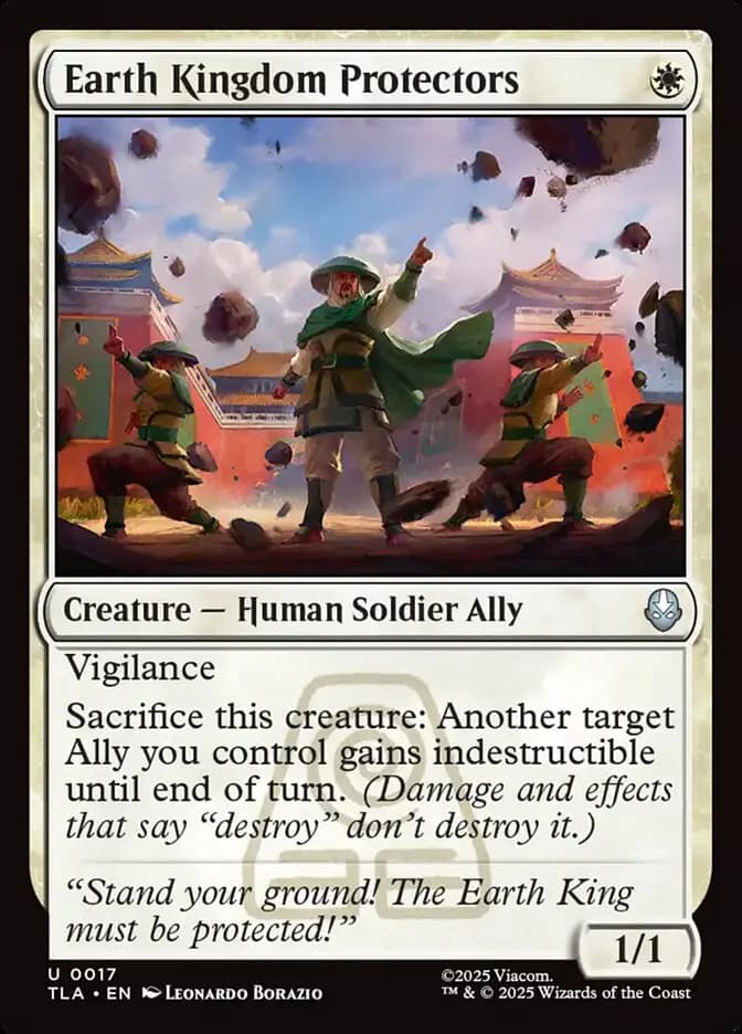 Card image of Earth Kingdom Protectors