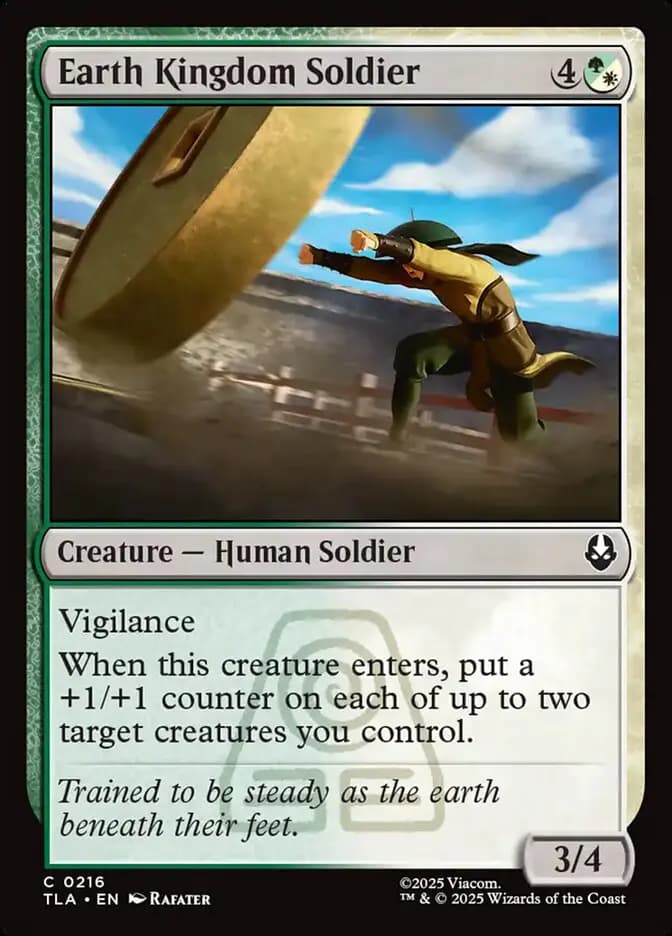 Card image of Earth Kingdom Soldier