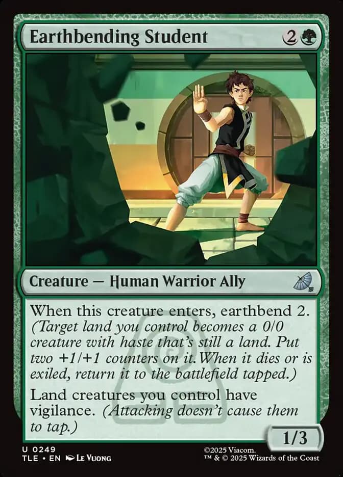 Card image of Earthbending Student