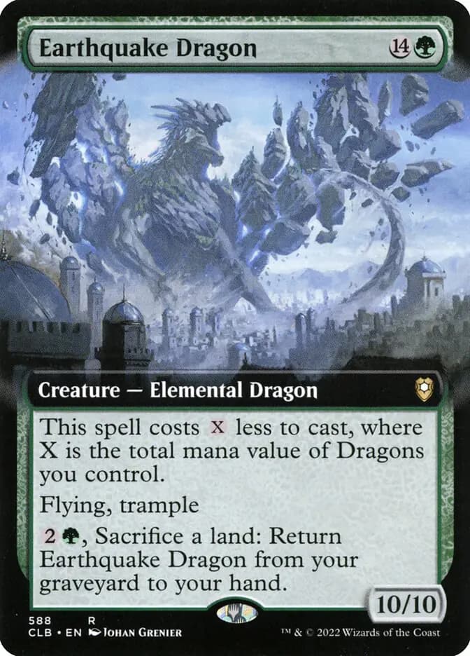 Card image of Earthquake Dragon