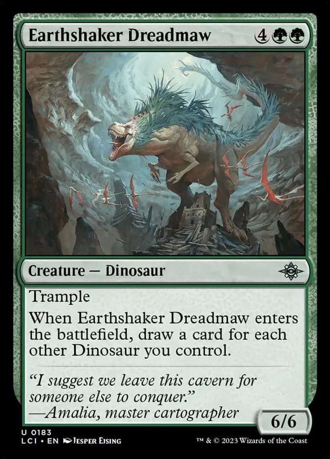 Card image of Earthshaker Dreadmaw