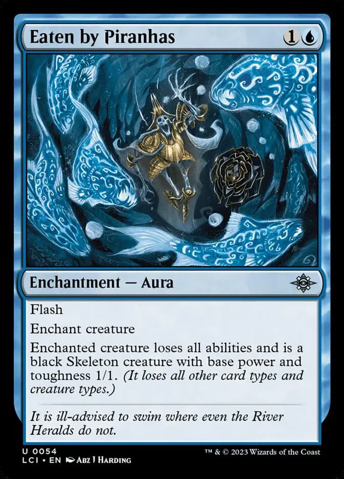 Card image of Eaten by Piranhas