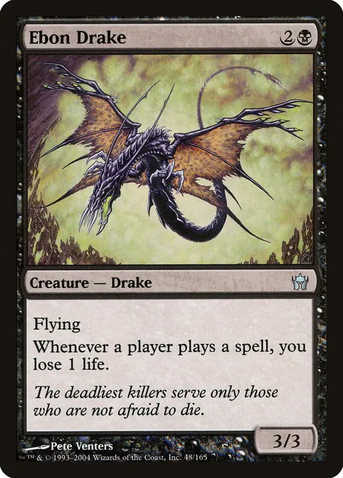 Card image of Ebon Drake