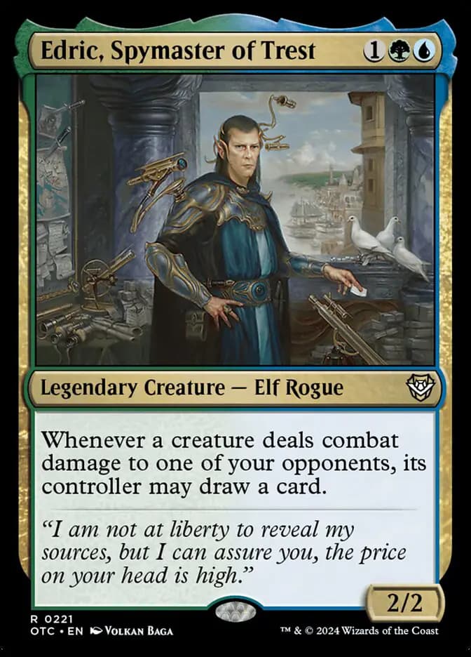 Card image of Edric, Spymaster of Trest