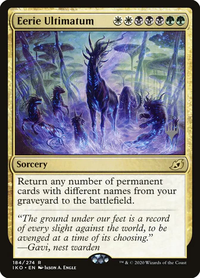 Card image of Eerie Ultimatum