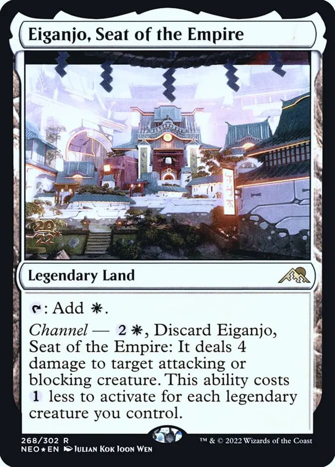 Card image of Eiganjo, Seat of the Empire