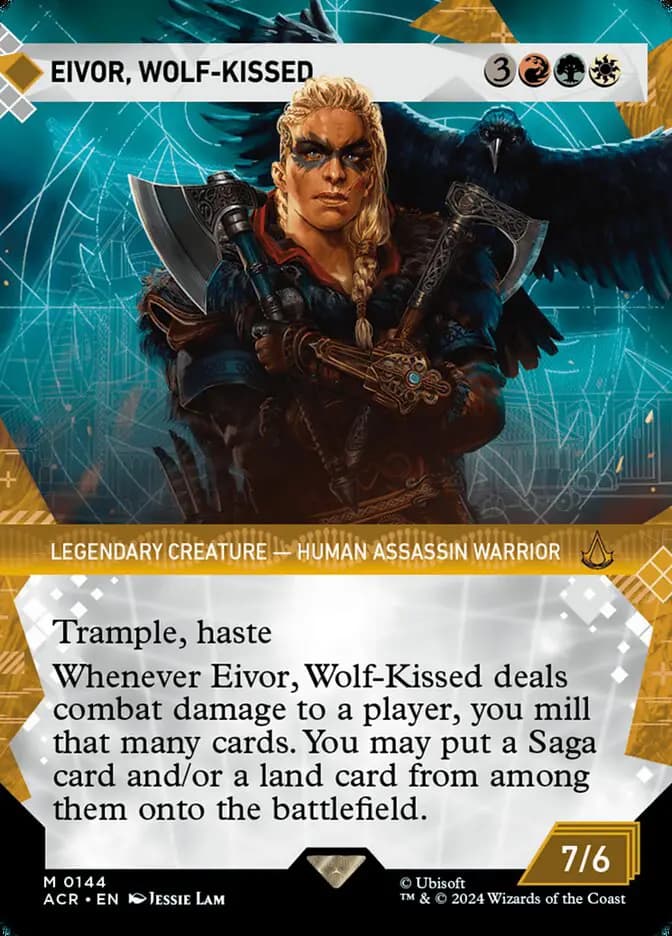 Card image of Eivor, Wolf-Kissed