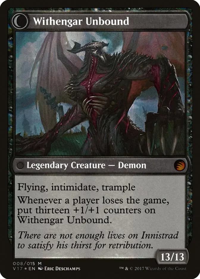 Card image of Elbrus, the Binding Blade / Withengar Unbound